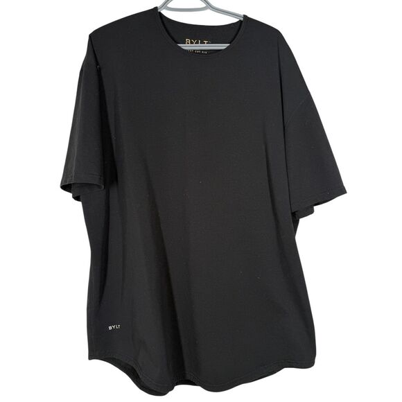 BYLT Drop Cut Lux S/S Black Premium Basic Top Mens Sz XXXL Minimalist - Picture 1 of 7